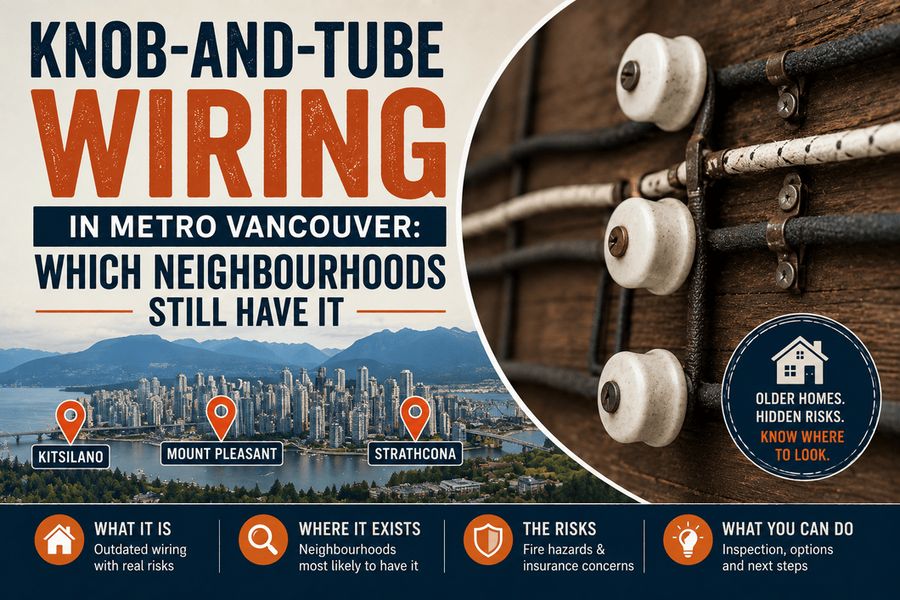 Knob and tube wiring in Metro Vancouver: which neighbourhoods still have it