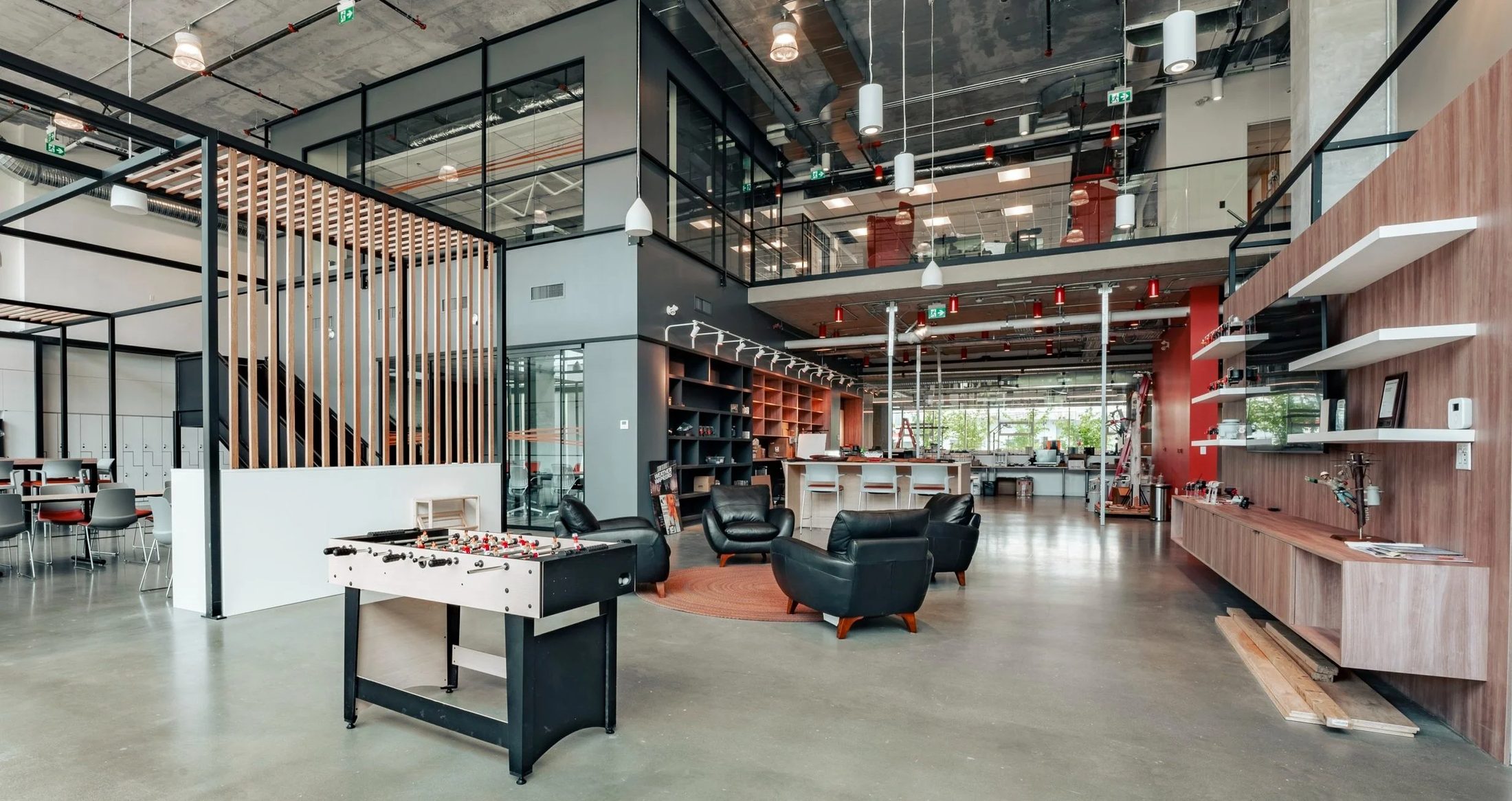 Commercial interior fit out wired by Kato Electrical, Vancouver